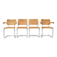 Chaises de salle à manger B32 par Marcel Breuer