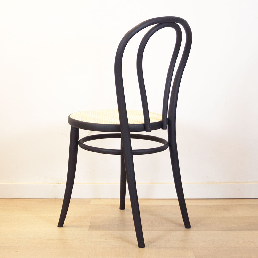 Black No.18 style chair, Czechoslovakia, 1960's