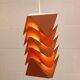 Mid Century Ekko Metal Pendant Lamp by Louis Weisdorf for Lyfa, Denmark, 19
