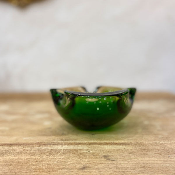 Sommerso Murano glass ashtray
