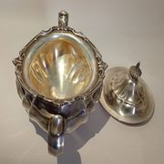 Reed & Barton Solid Sterling Silver Sugar Bowl & Creamer 790 grams