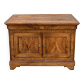 Buffet bas - bahut en noyer Louis-Philippe du XIXe siècle 