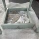 Refurbished bedside table in vintage/country chic style