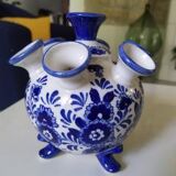 Delft tulip vase