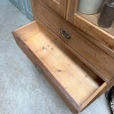 Parisian display cabinet in oak (renovated)