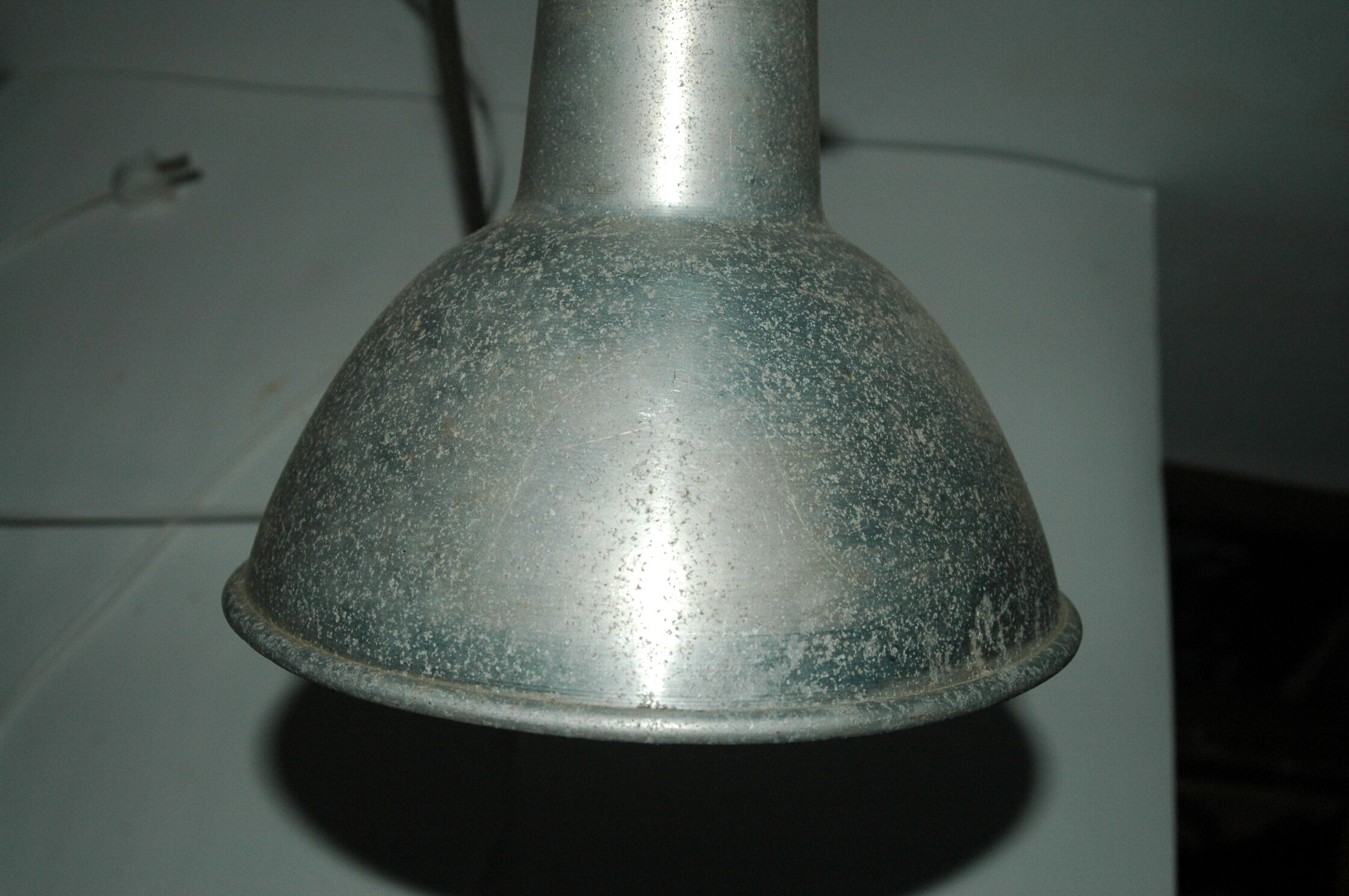 Lampe articulée art-déco laiton nickelé alu