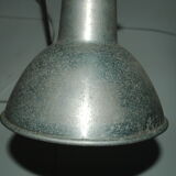 Lampe articulée art-déco laiton nickelé alu