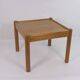 Scandinavian square coffee table, teak, Domino Møbler, Denmark 1960