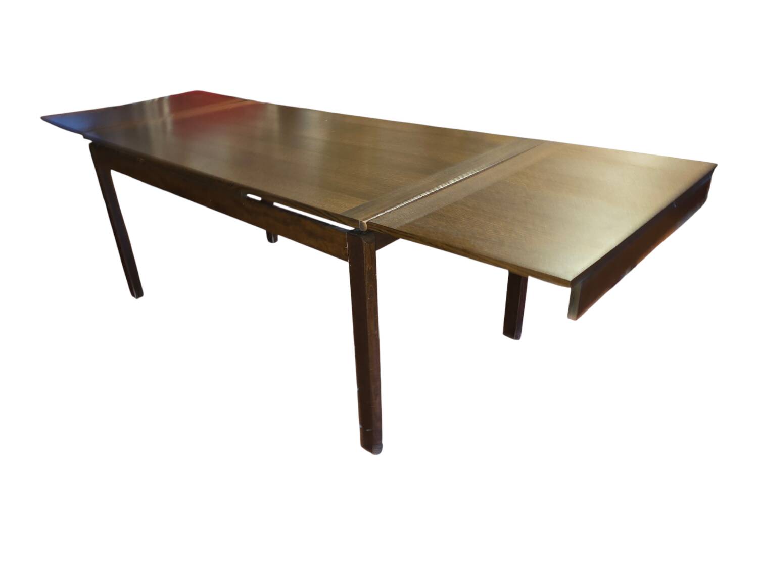 Scandinavian extendable oak table from the 1960s.