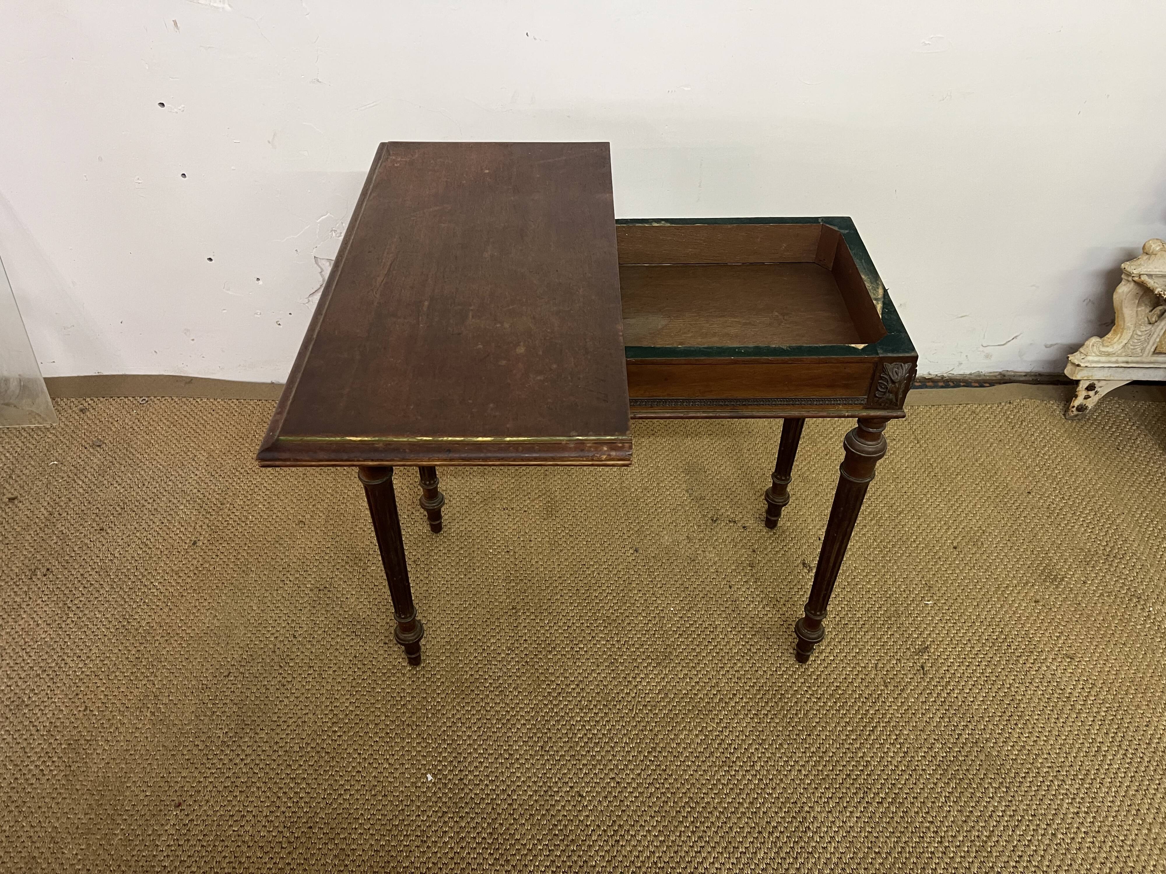 Antique Louis Philippe game table to restore.