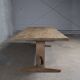 Table de ferme Hed en chêne massif ancien - 275 cm