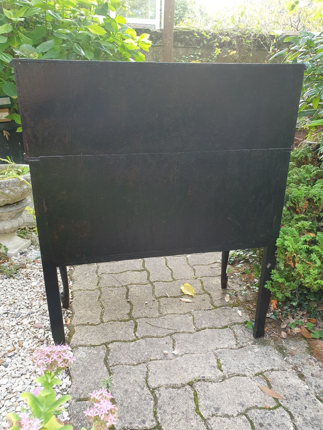 Bureau secrétaire Louis XV noir