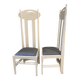 Pair of chairs by Charles Rennie Mackintosh.