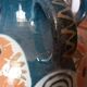 Elchinger vase in ceramic with 4 handles