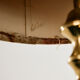 Brass table lamp