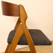 Set de 4 chaises modèle 1255 de Kjaernulf, années 60
