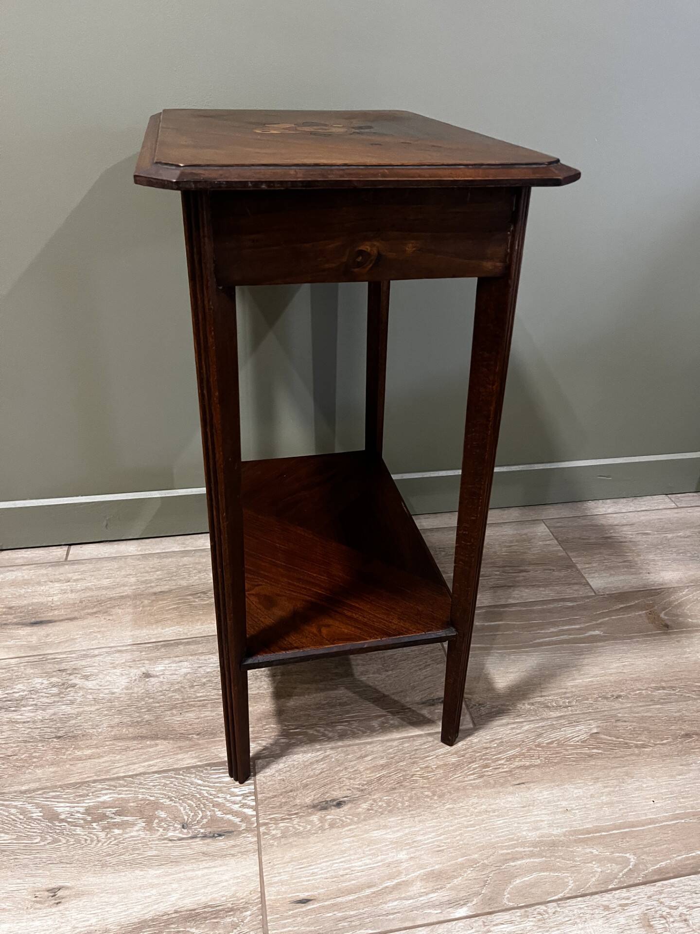 Marquetry stool