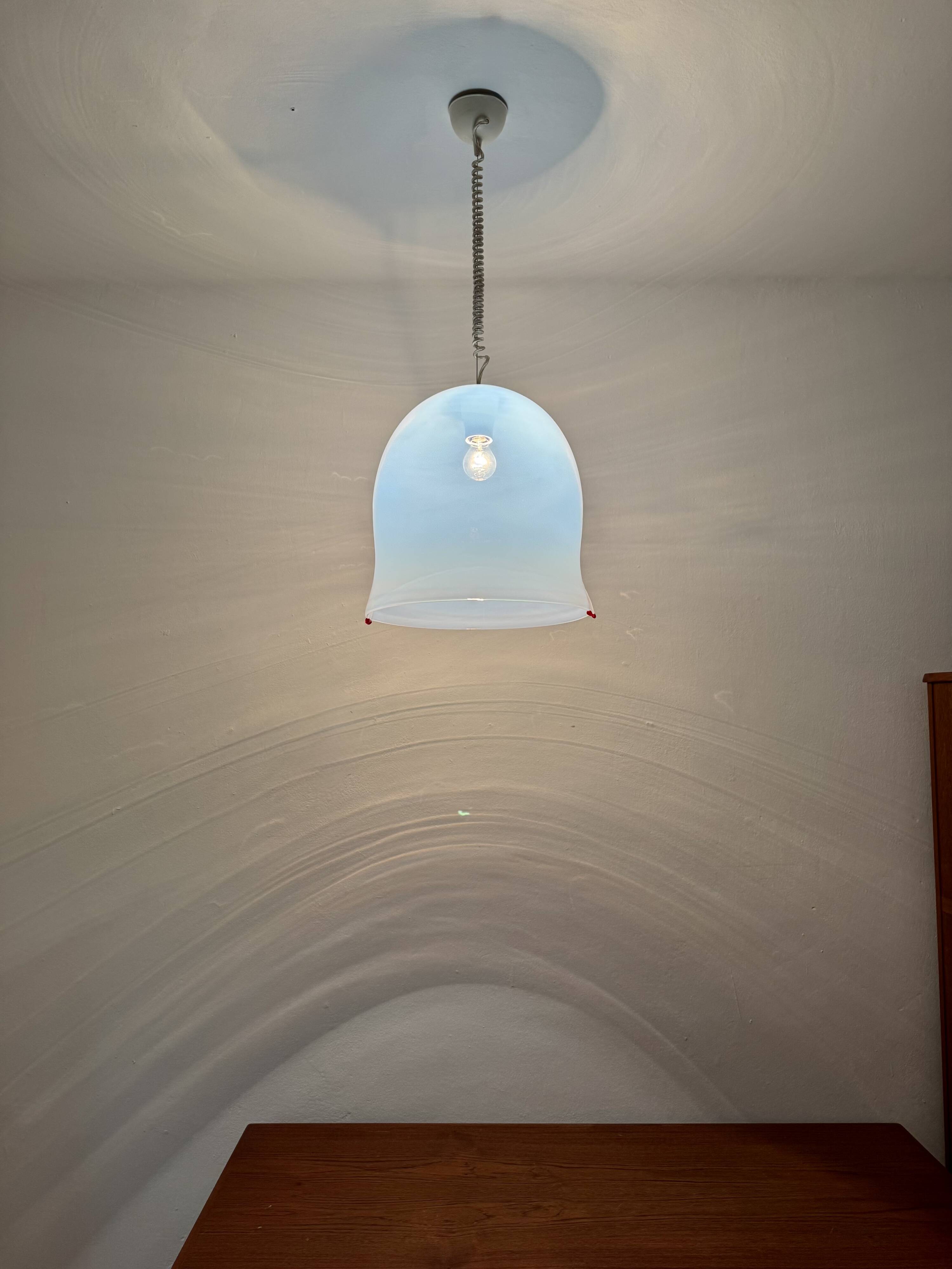Murano Glass Pendant Lamp by Roberto Pamio and Renato Toso for Leucos