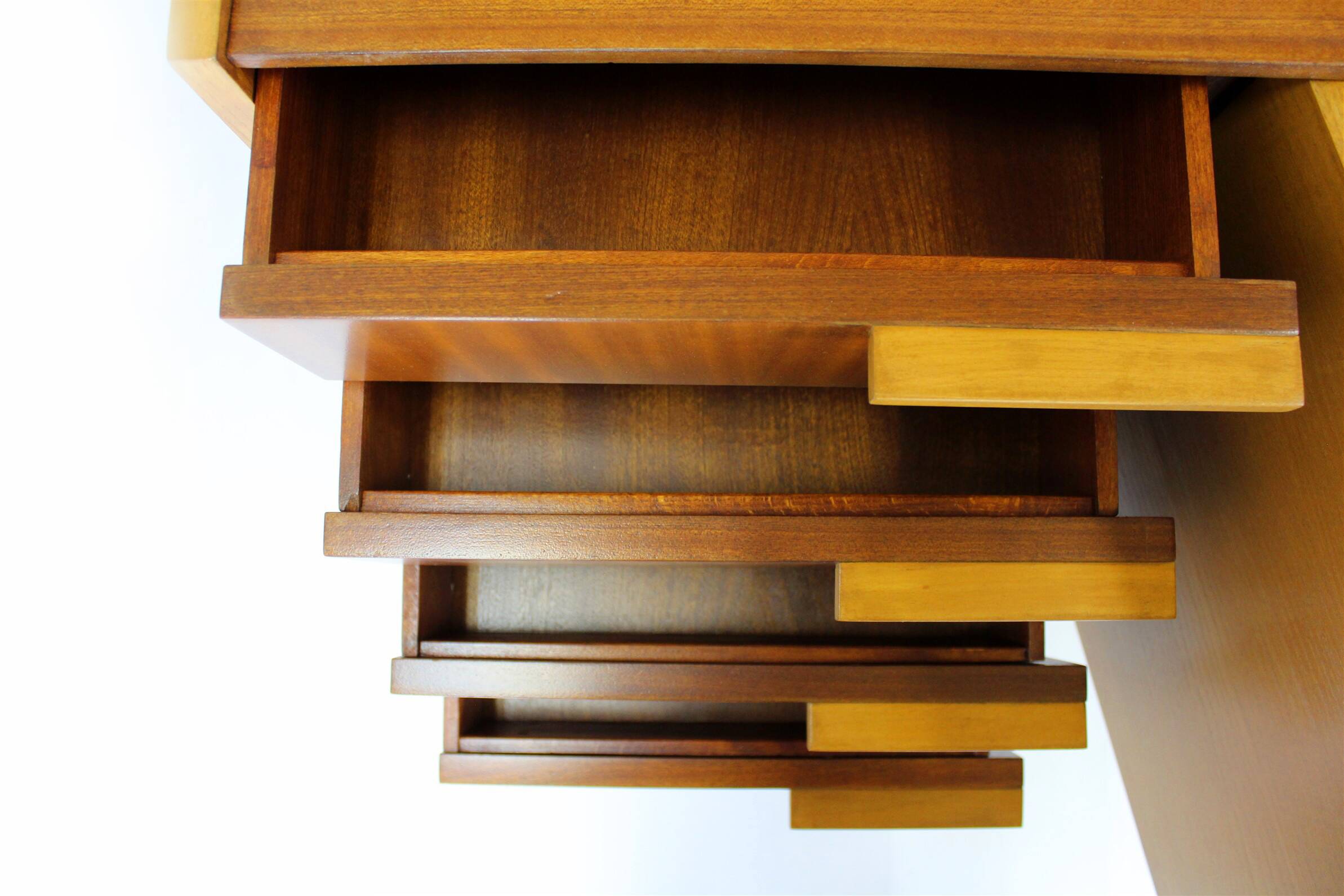 Restored Mid-Century Modern Sideboard in Mahogany and Ash. 1960s