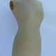 Mannequin de couture 1900 tissu structure bois