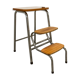 Tabouret escabeau 3 marches formica