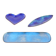 Paolo de poli - set of 3 enamelled copper trays italy, 1960