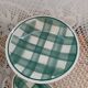 Set of antique Scottish tile dishes