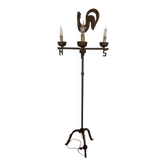 WROUGHT IRON LAMP POST BY JEAN TOURET