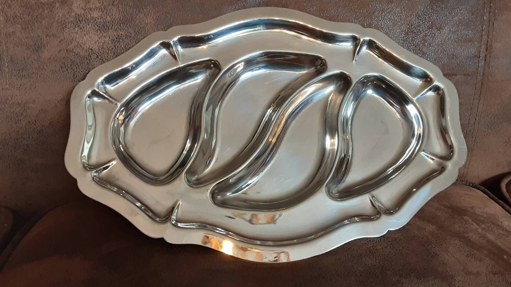 Plat inox original