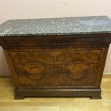 Commode Louis Philippe en noyer