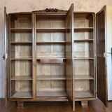 Walnut wardrobe art deco period