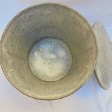 Zinc laundry pot
