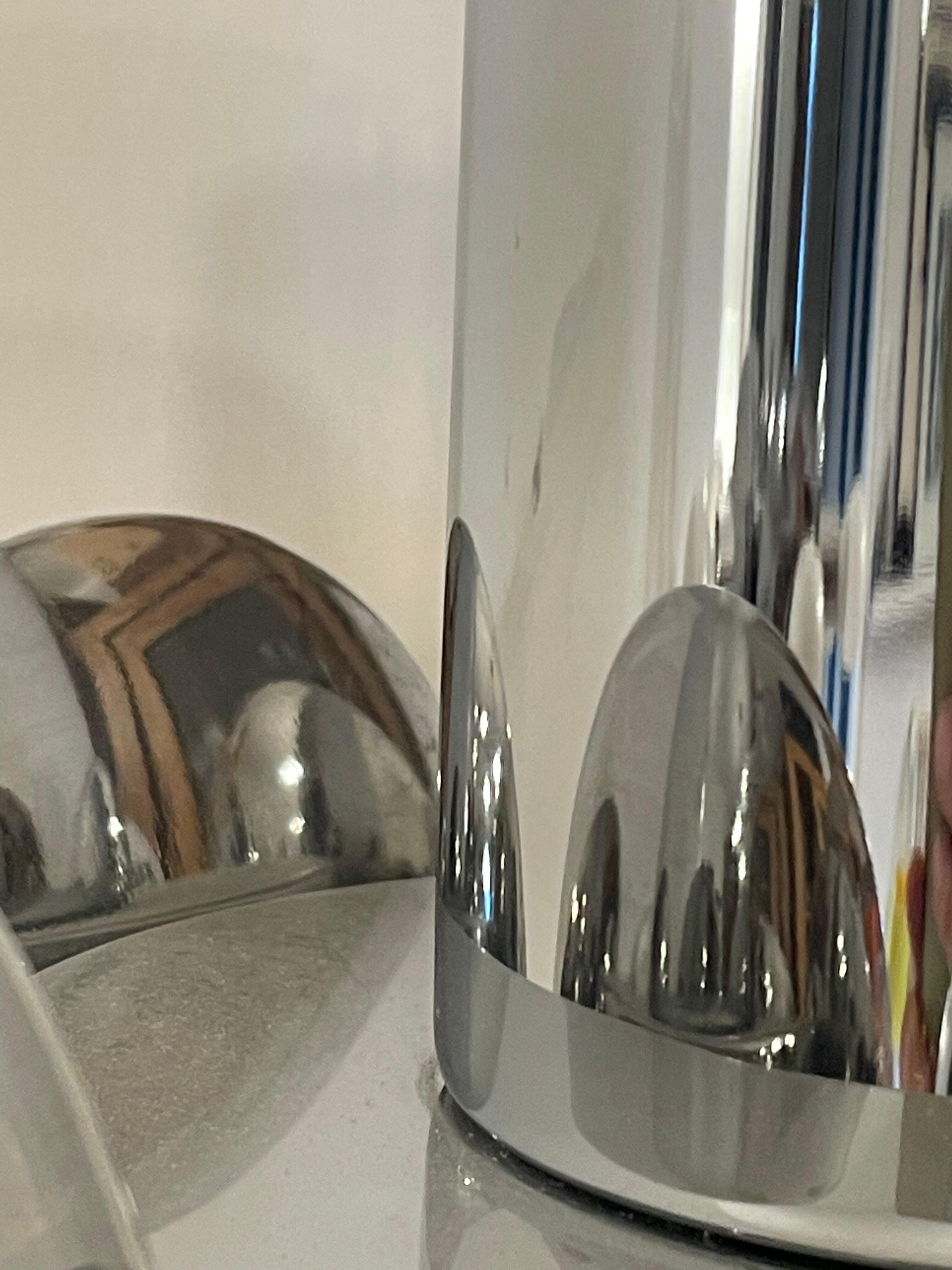 Large pair of Space Age lamps