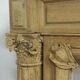 Architectural wood fireplace