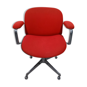 Chaise de bureau rouge