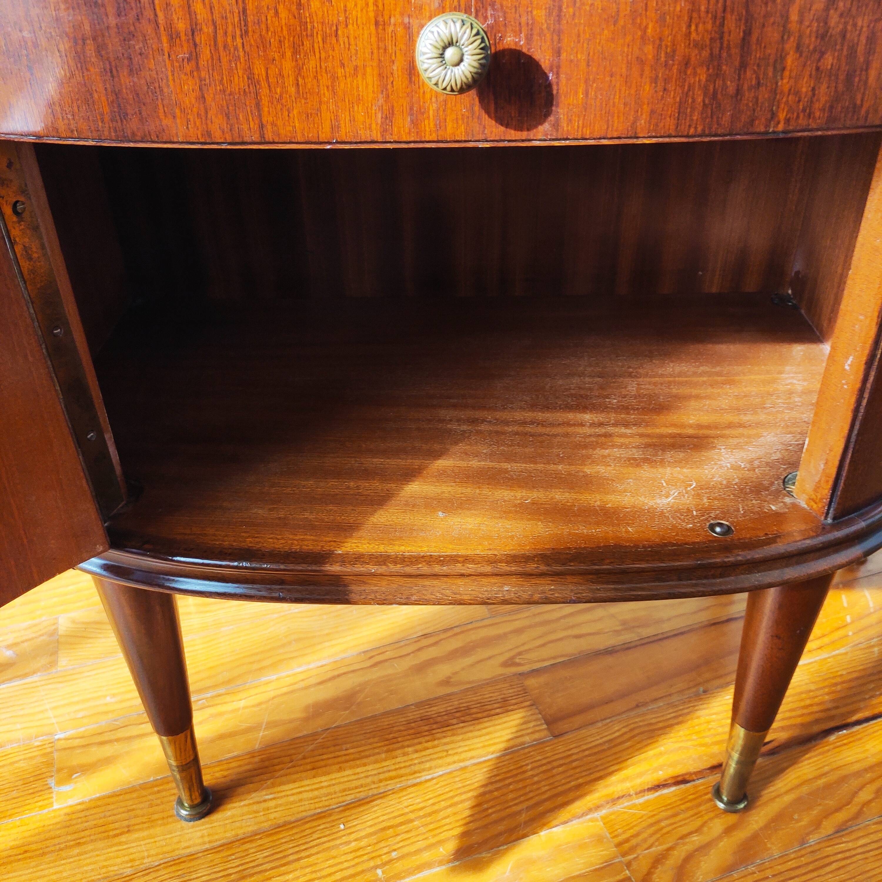 Pair of Italian bedside tables 1956