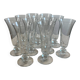 Set of 11 vintage stemmed glasses