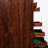 Midcentury Danish highboard Model 13 in rosewood by Omann Jun 1960s