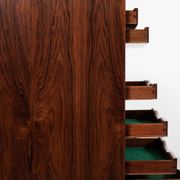 Midcentury Danish highboard Model 13 in rosewood by Omann Jun 1960s