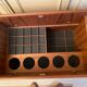 Furniture wooden rolling bar box