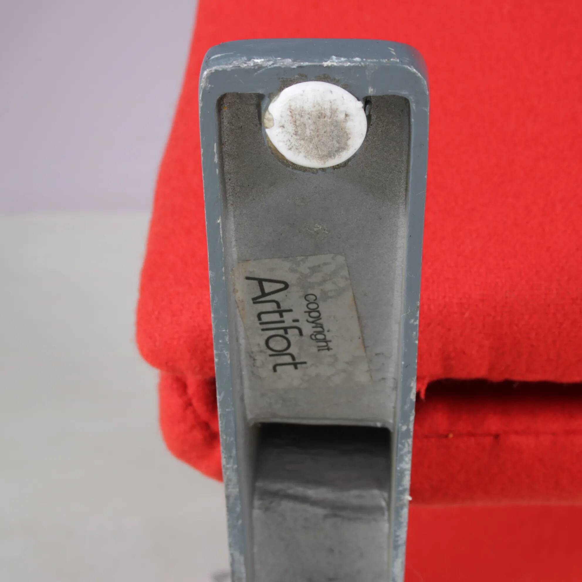 1970s “Concorde” chair by Pierre Paulin for Artifort, Netherlands