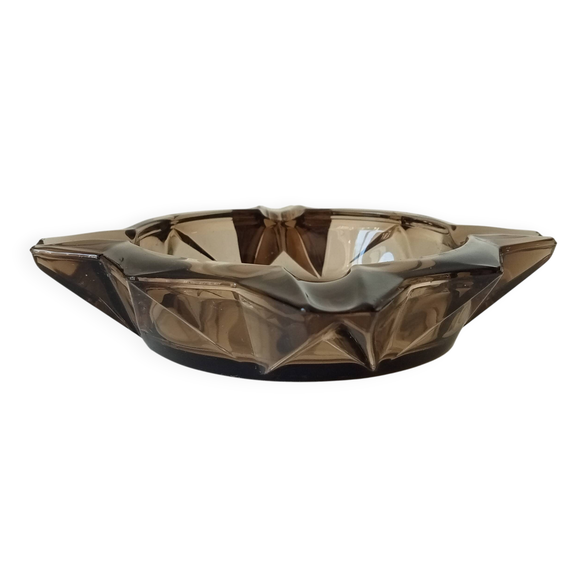 Star ashtray by JG Durand Luminarc 70s