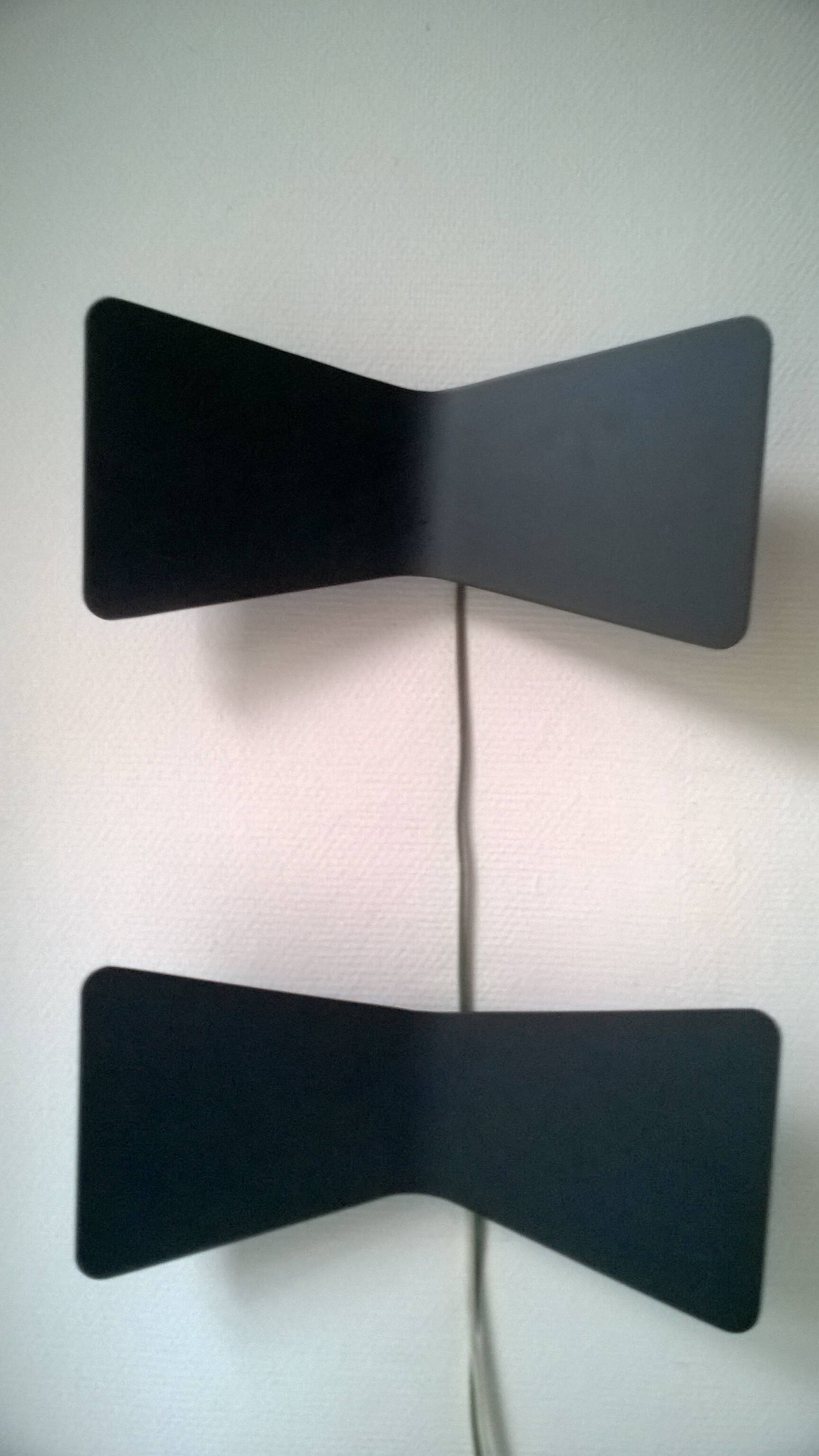 Fontana Arte 4310 Flex wall lights designed by Karim Rashid