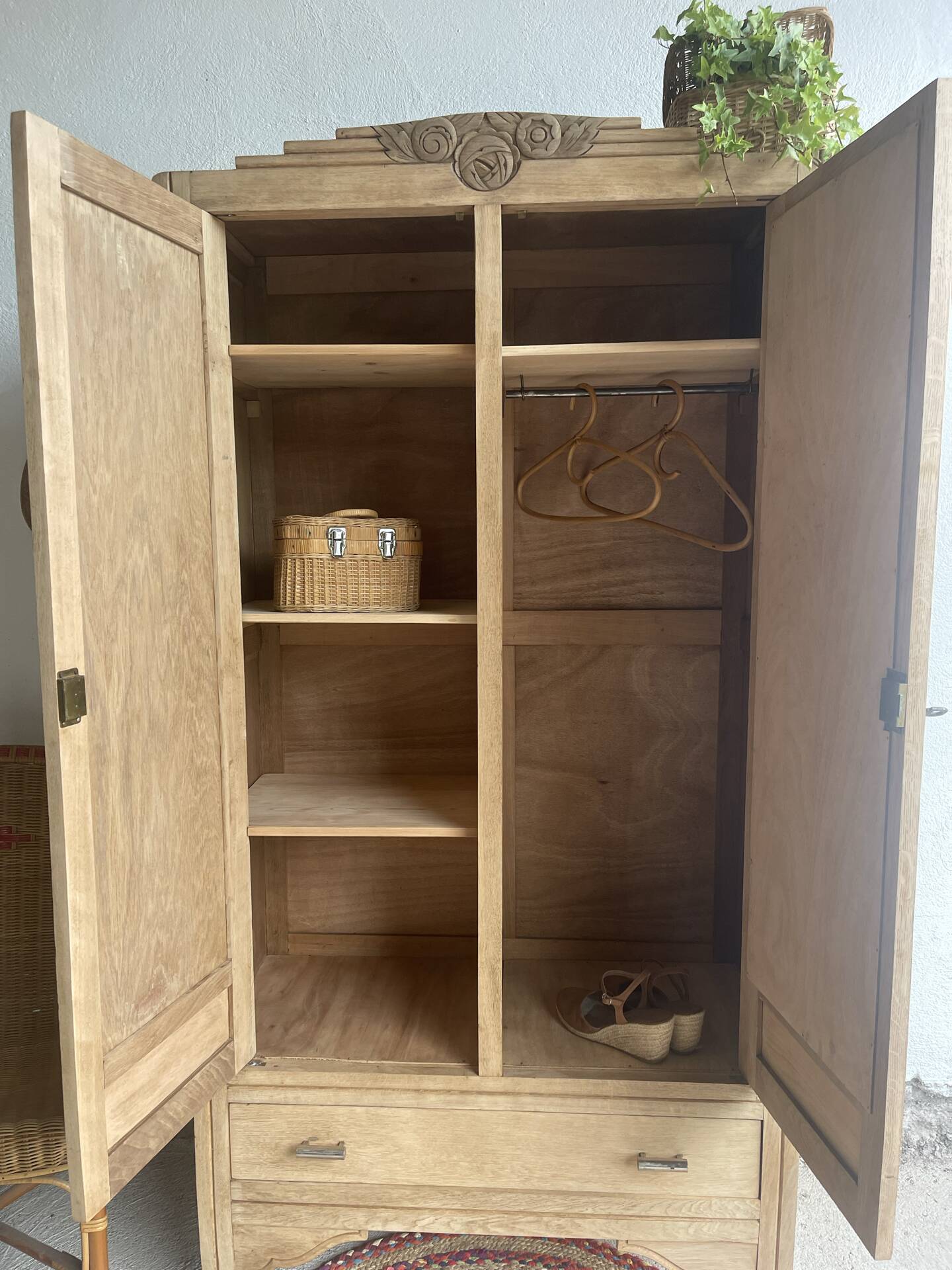Parisian glass cabinet