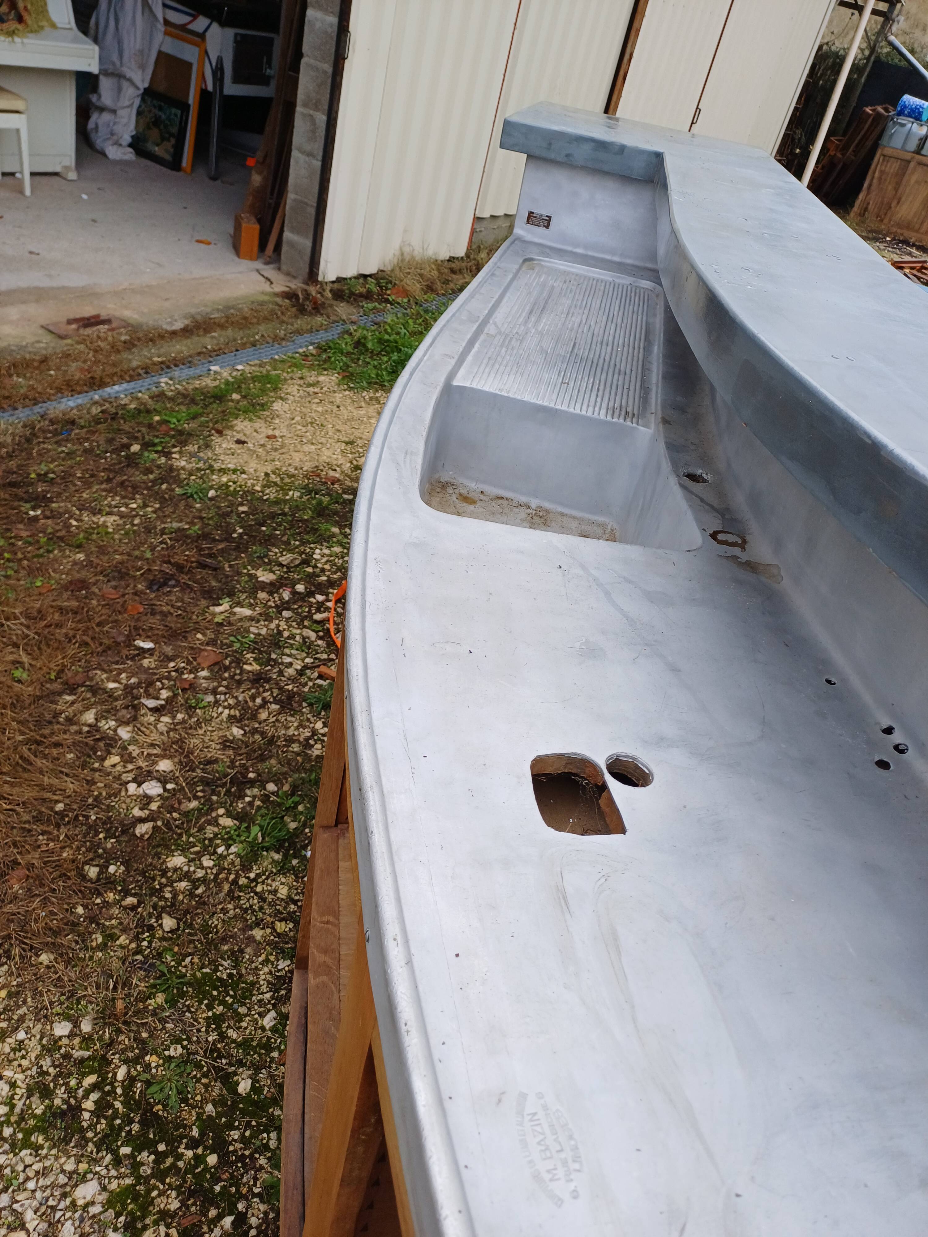 Mr. Bazin's bar counter in Limoges