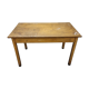 Old wooden administration table