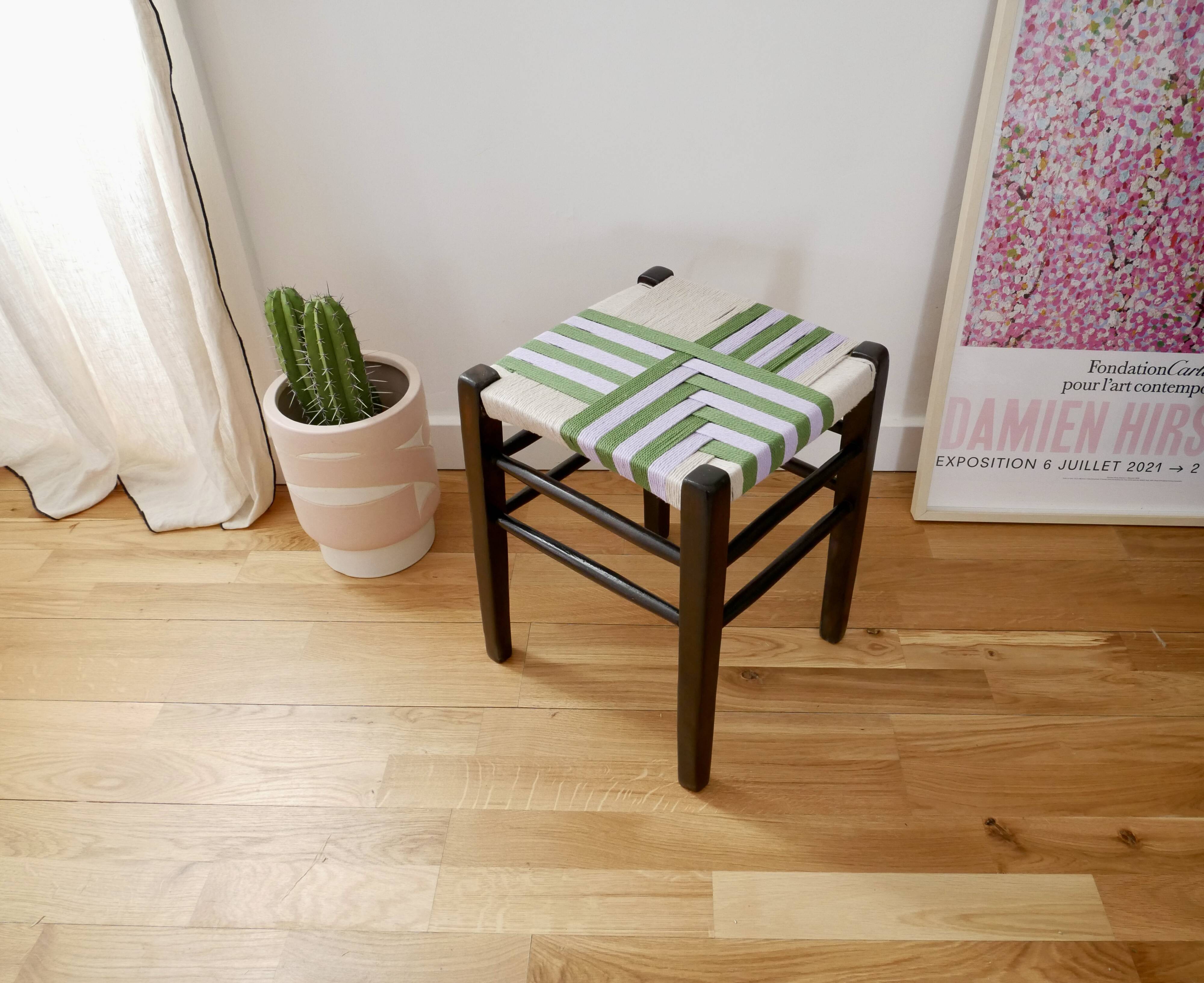 Tabouret bois