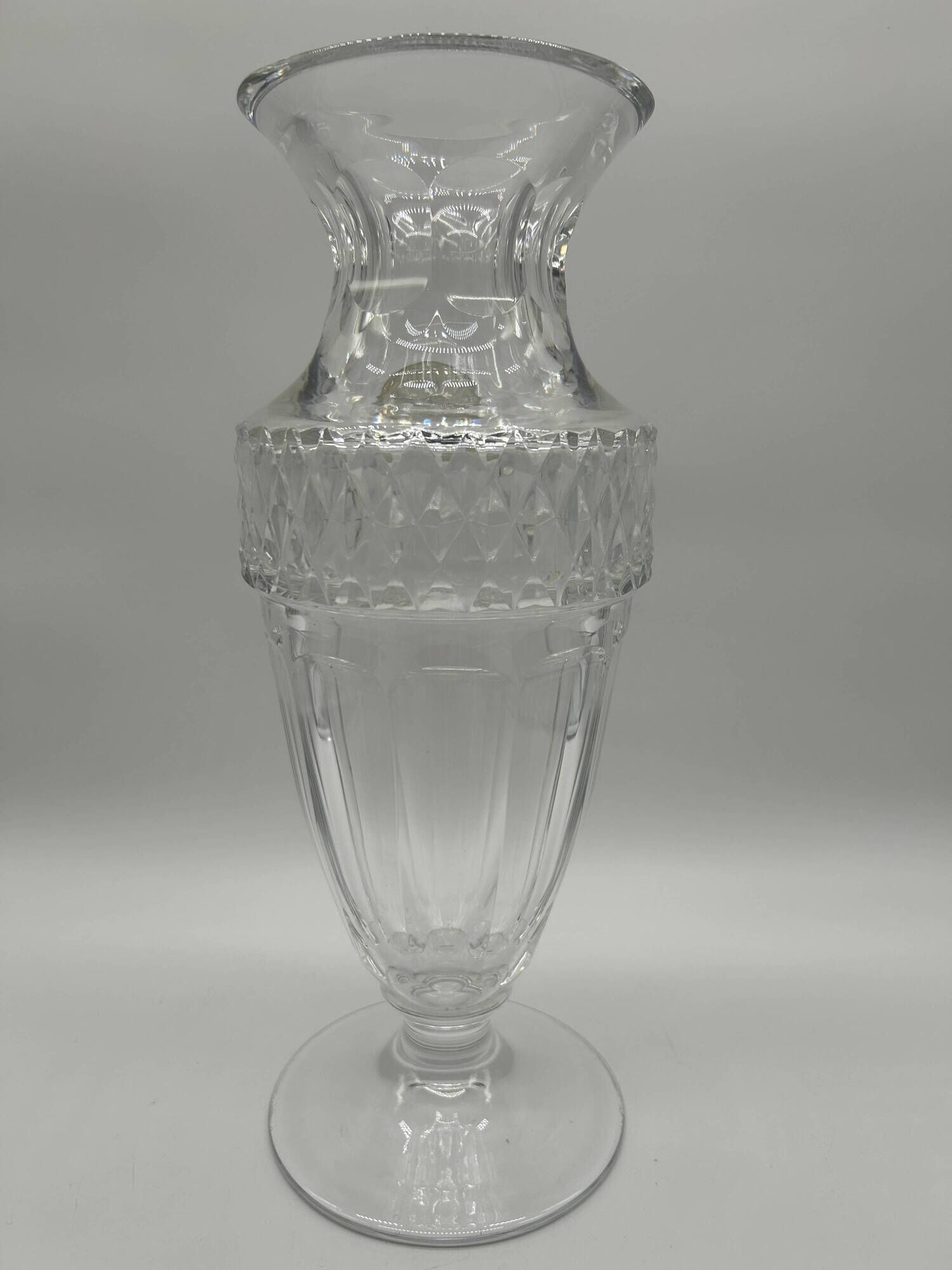 Crystal vase from Val Saint-Lambert - Gary model