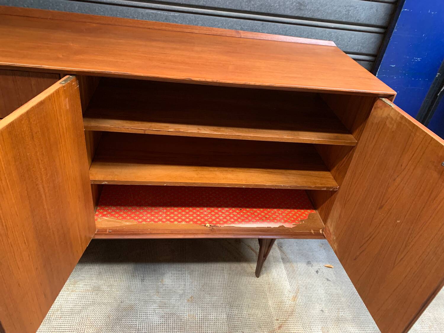 Danish teak sideboard from the 60s