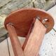 Folding wooden /vintage stool 60s-70s